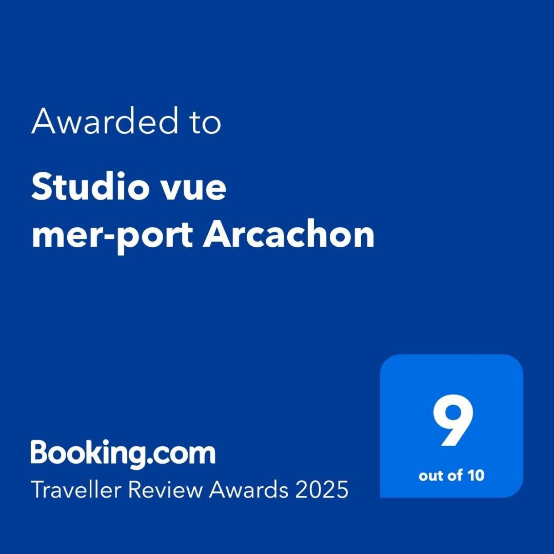 Studio Vue Mer-Port Arcachon Exterior foto